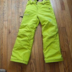 Spyder Kids Yellow Snow Pants